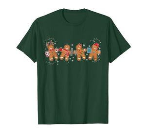 Gingerbread Teacher Holiday for Teacher Staff Christmas T-Shirt