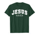 Vintage Jesus Saves Inspirational Christian Faith Tee T-Shirt
