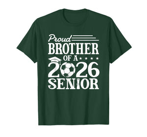 Proud Brother of A 2026 Senior Soccer Graduate T-Shirt