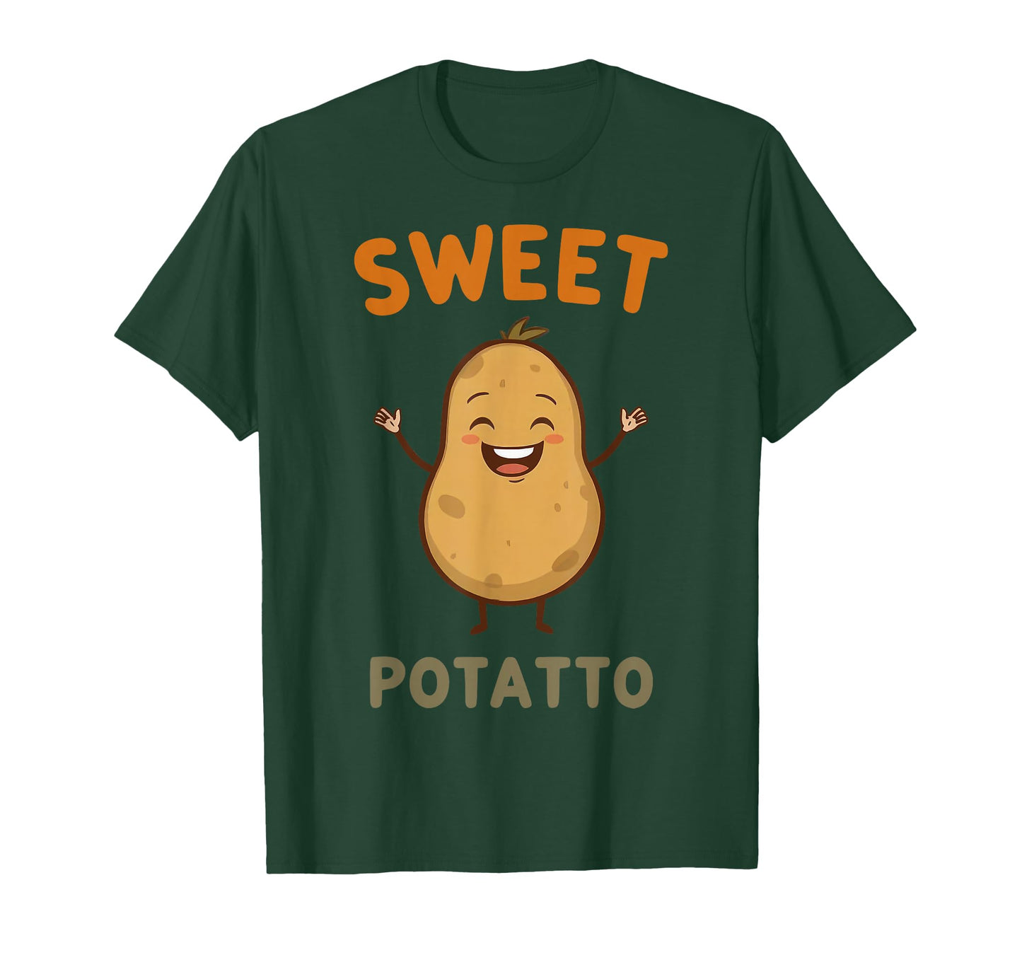 Cute Sweet Rude Potato, Sweet Potato and Kind of Rude Potato T-Shirt