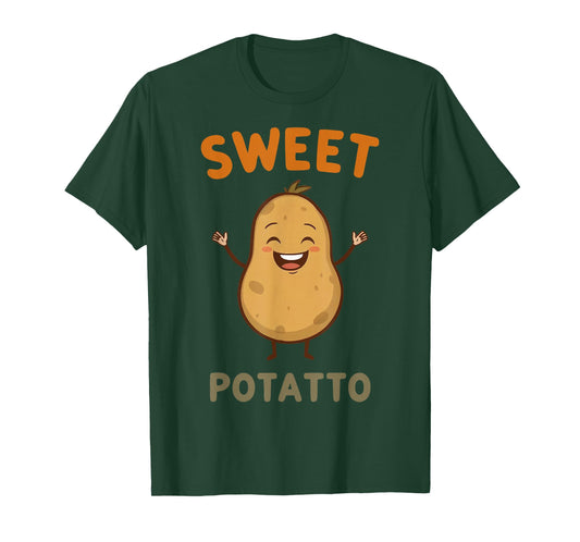 Cute Sweet Rude Potato, Sweet Potato and Kind of Rude Potato T-Shirt