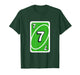 UNO Halloween Green 7" Card T-Shirt