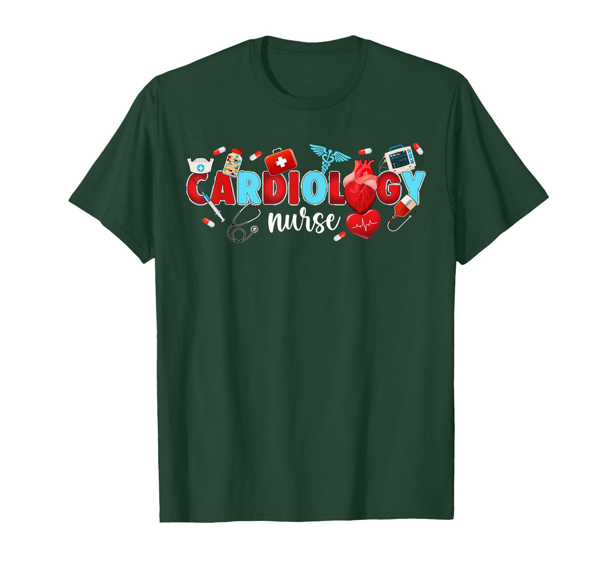Cardiac Nurse Cardiac Nursing Cardiology Nurse T-Shirt