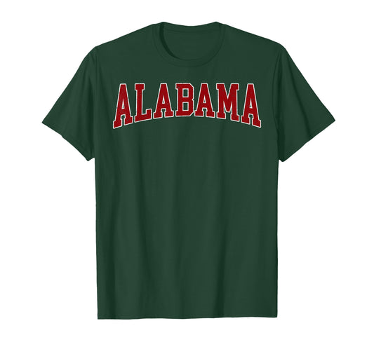 Alabama AL Vintage Sports Style 80s 90s Gifts Men Women Kids T-Shirt