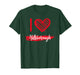 I Love Hillsborough T-Shirt I Heart Hillsborough T-Shirt