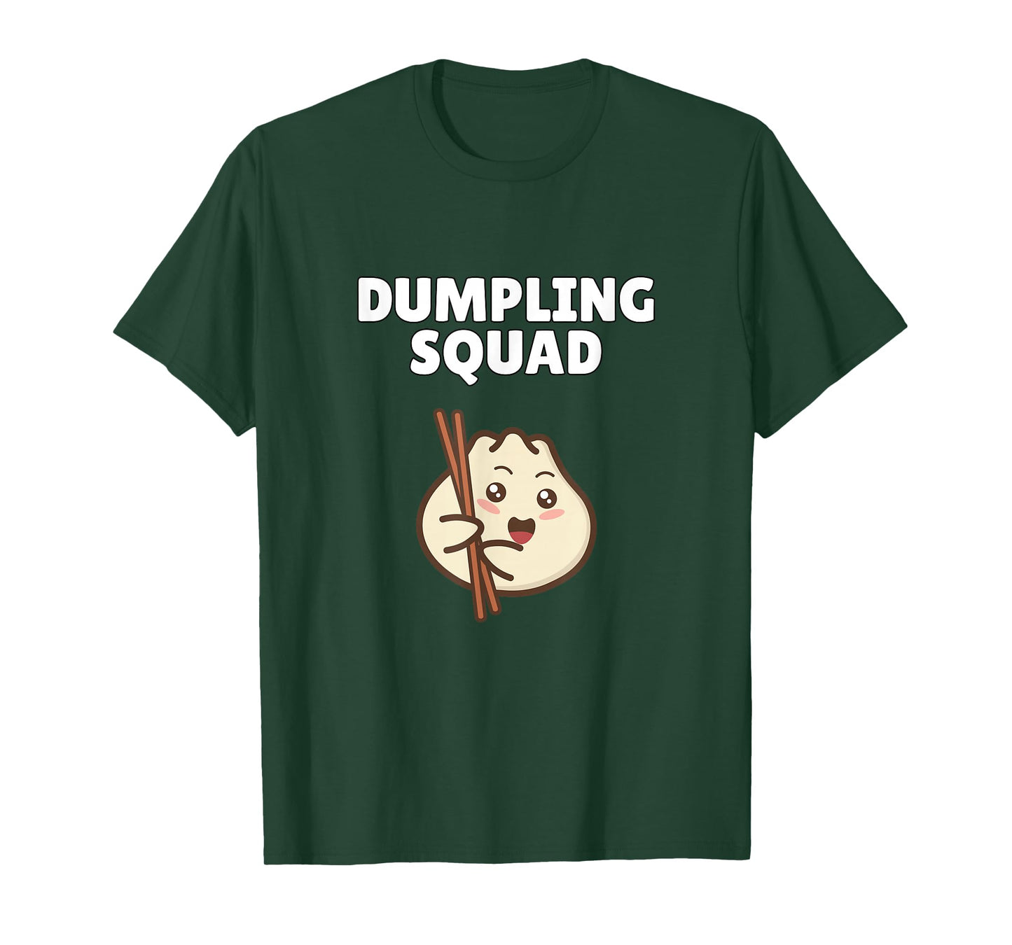 Dumpling Squad Funny Dumpling Lover Humor T-Shirt