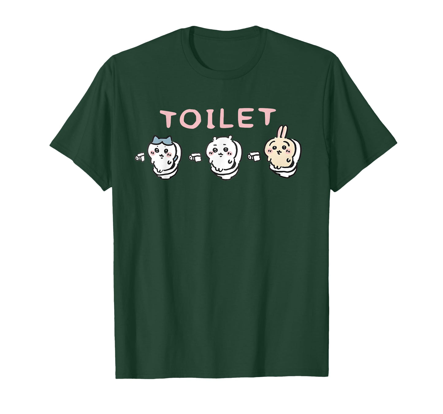 Toilet Time Chikawa Meme Tee T-Shirt
