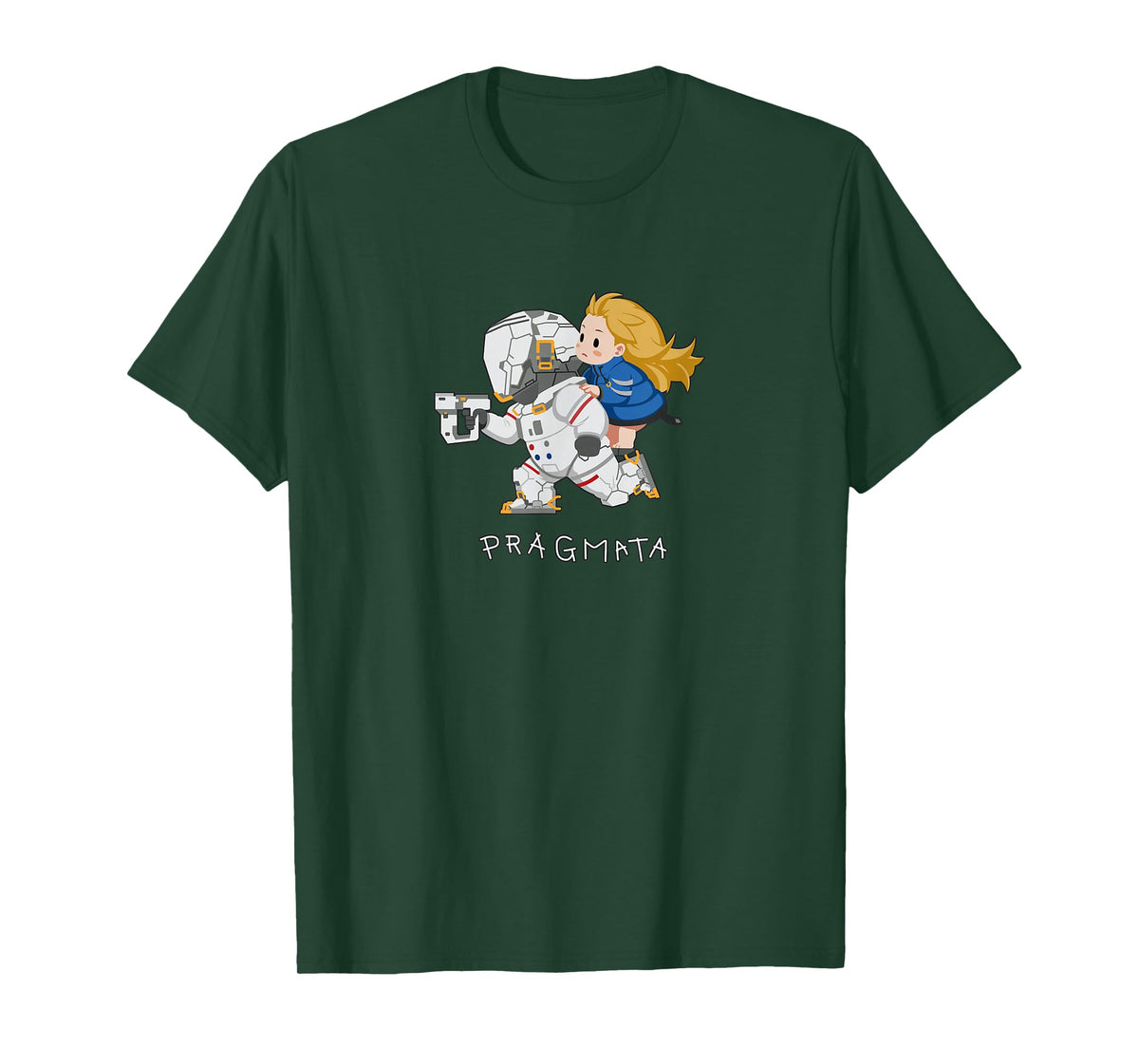 PRAGMATA Hugh & Diana Run! FP T-Shirt