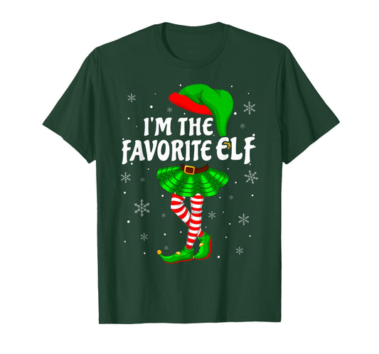 Christmas Crew Elf for Girls Boys Women Men Matching Xmas T-Shirt