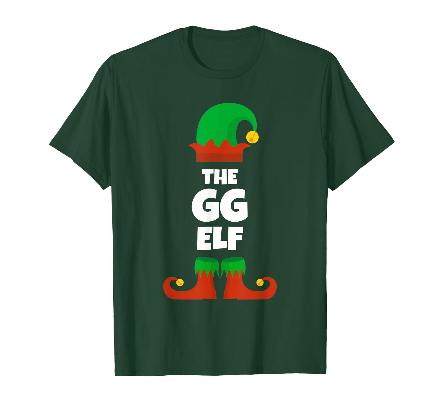 Family I'm The GG Elf Christmas Matching Pajama Funny T-Shirt