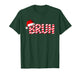 Bruh Christmas Candy Cane for Teen Boys Funny Xmas Bruh T-Shirt