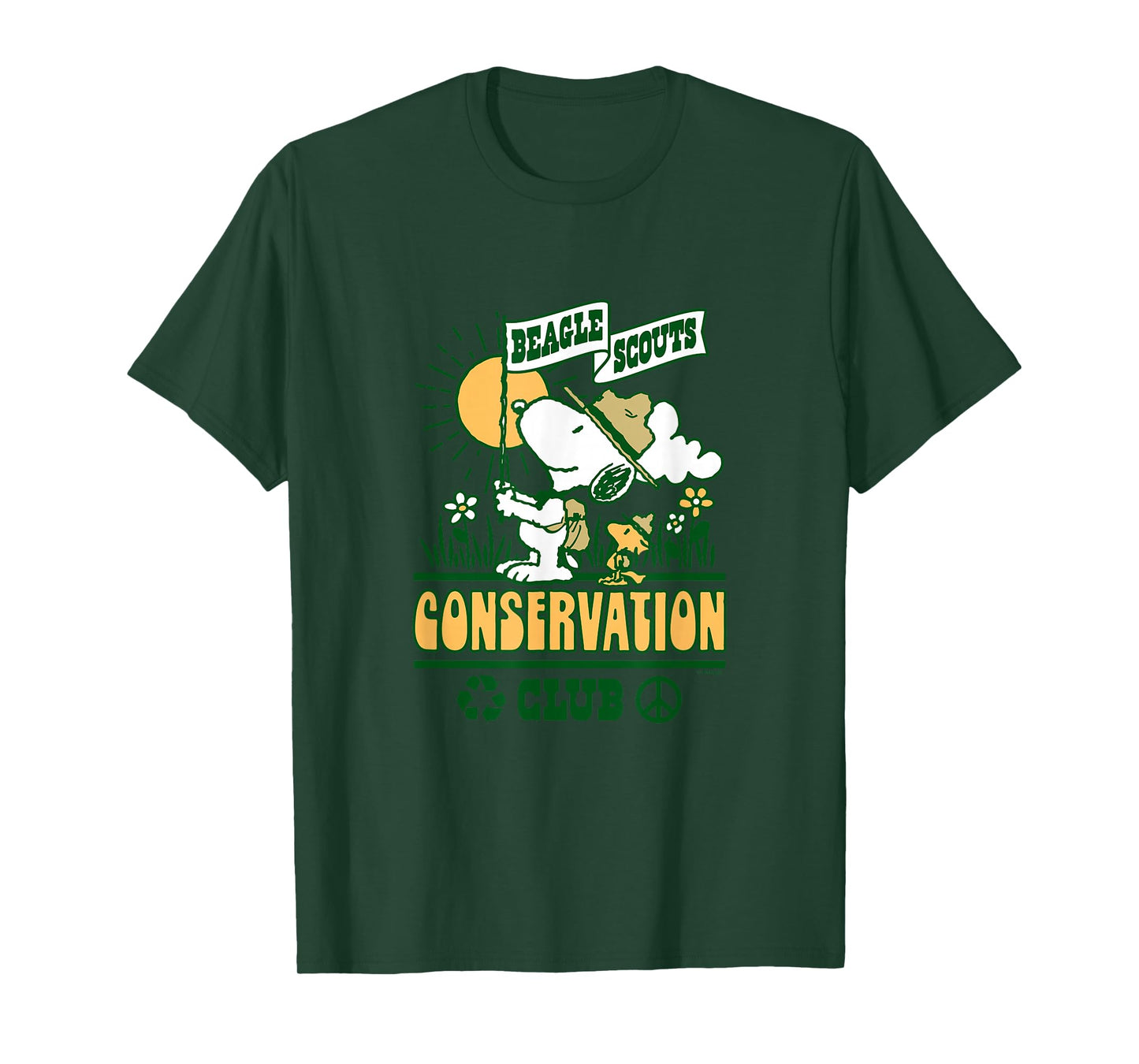 Snoopy Beagle Scouts Conservation Club T-Shirt