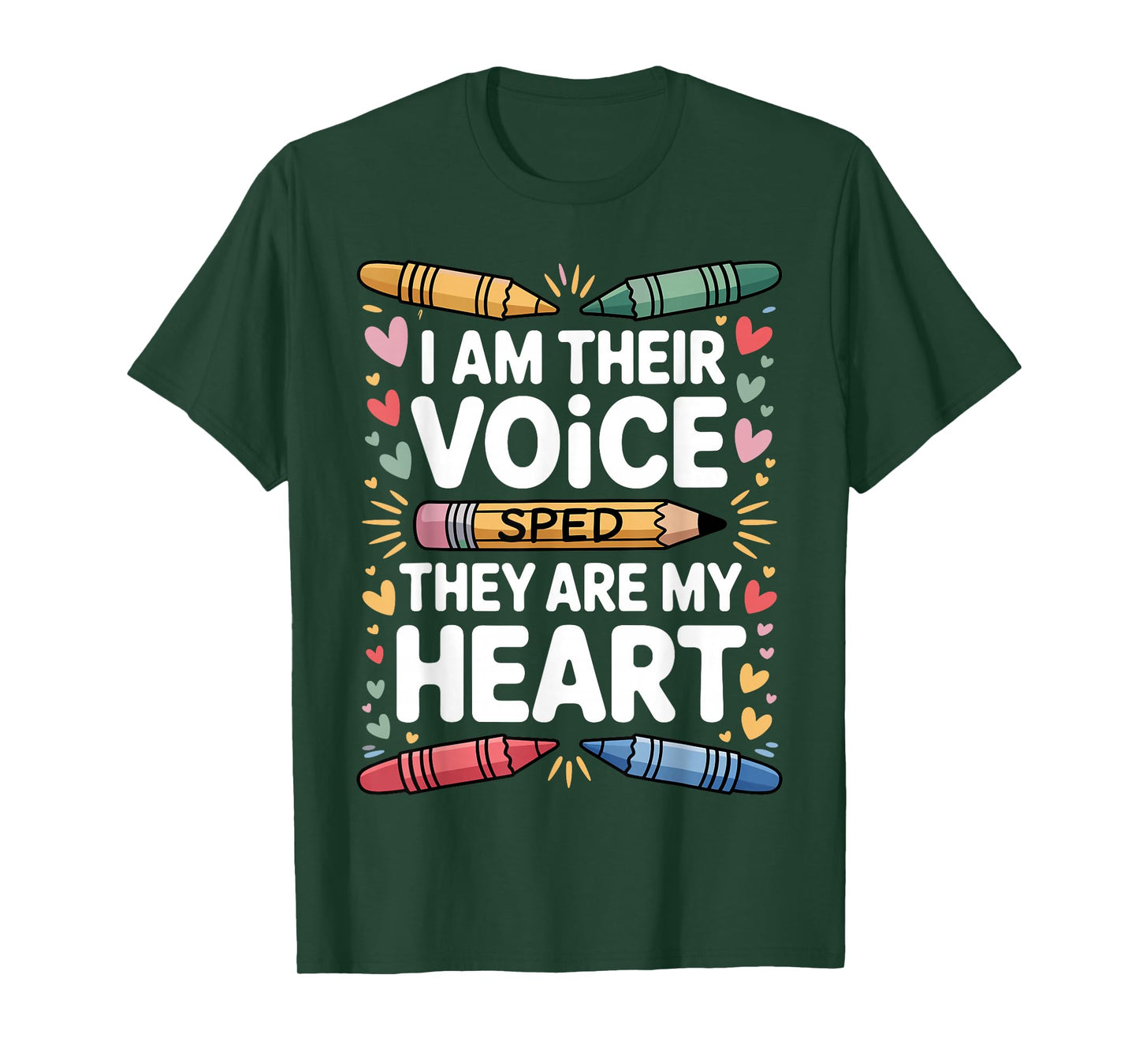 IEP SPED Teacher Art for Men Women Special Education Teacher T-Shirt