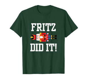 Funny Nutcracker Fritz DID IT Clara Christmas Ballet Dancer T-Shirt