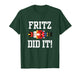 Funny Nutcracker Fritz DID IT Clara Christmas Ballet Dancer T-Shirt