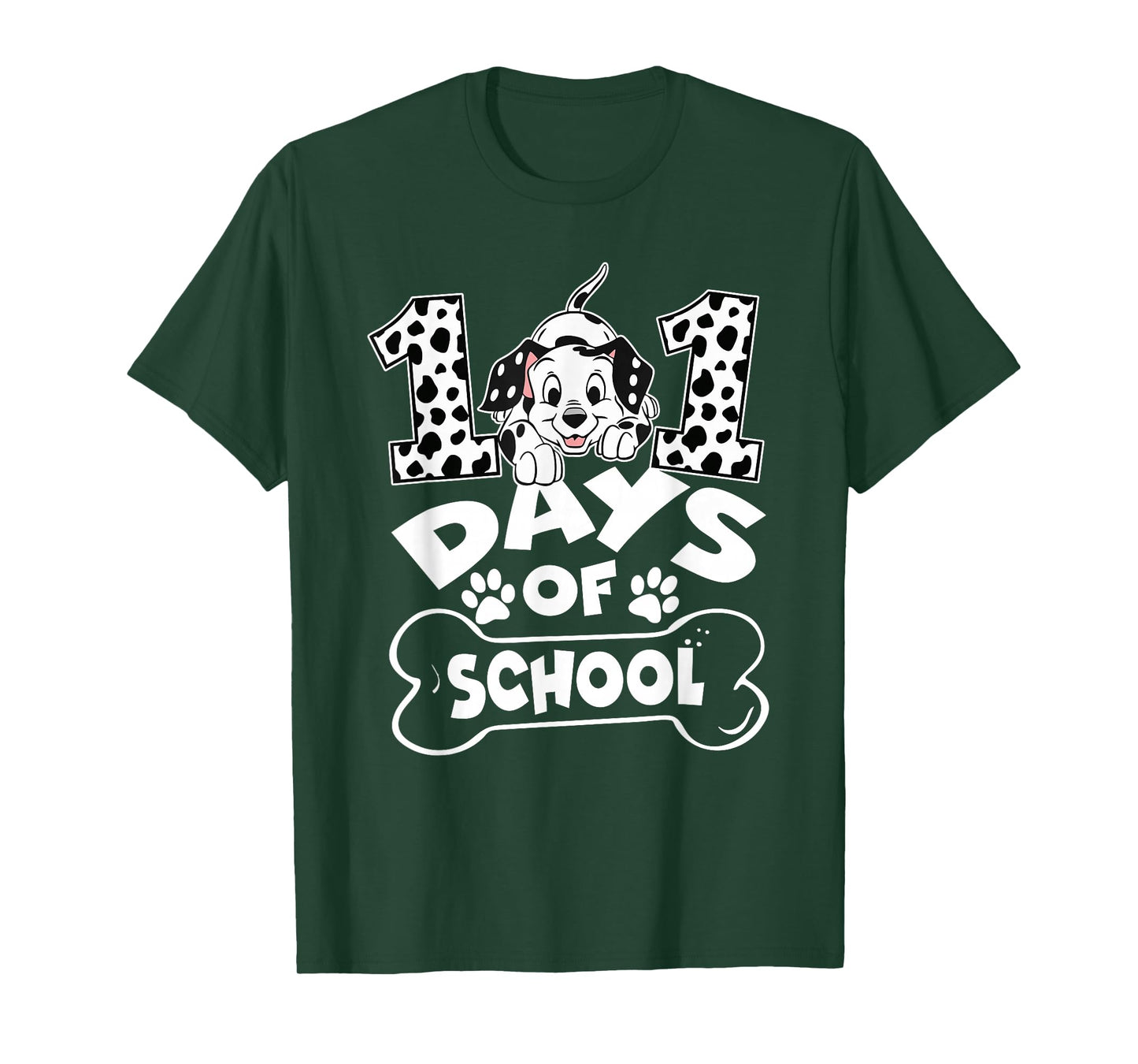 Happy 101 Days School Cute Dog 100 Days Smarter Student Kids T-Shirt