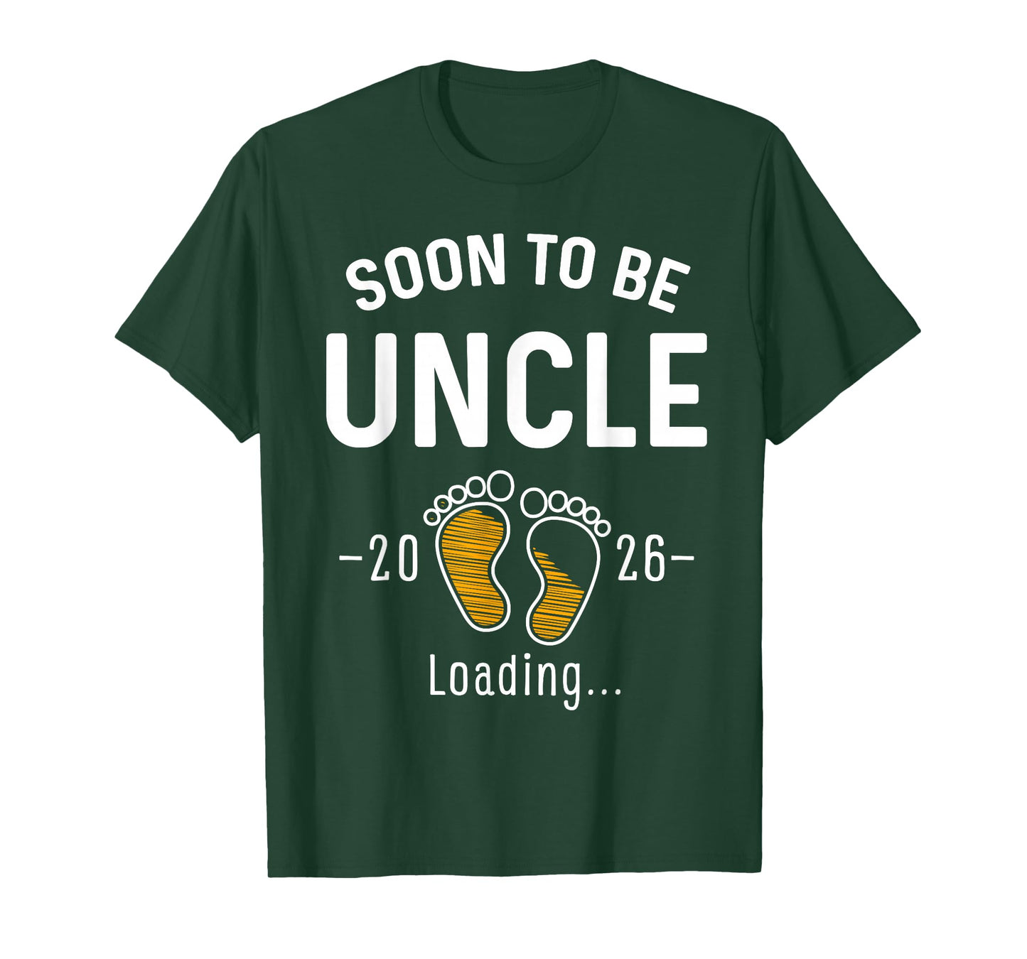 Soon to Be Uncle Est 2026 Loading First Time Uncle T-Shirt