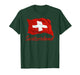 Swiss Flag of Switzerland Patriotic T-Shirt