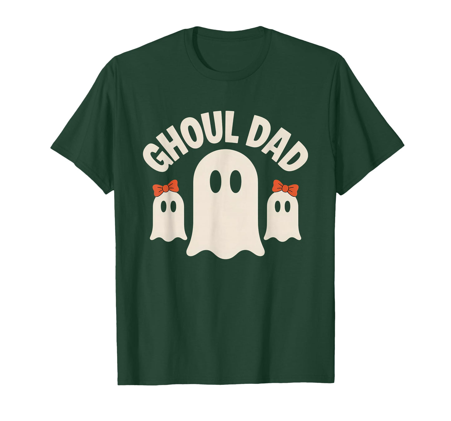 Ghoul Dad Halloween Funny Girl Dad Costume T-Shirt