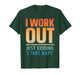 Funny Nap Art for Men Women Work Out Sleep Napping Nap Lover T-Shirt