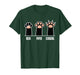 Rock Paper Scissors Hand Game Cute Pink Paw Cat T-Shirt