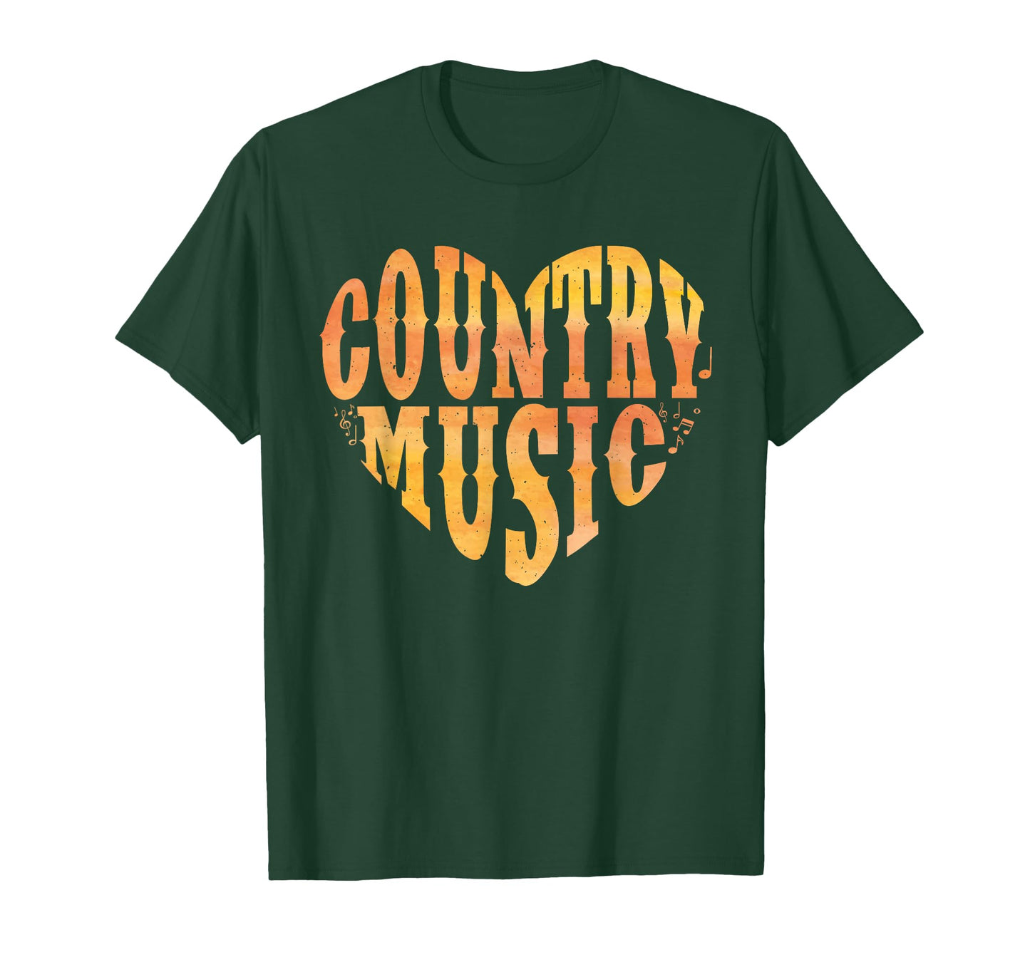 Cute Country Music Art for Men Women Concert Country Music T-Shirt