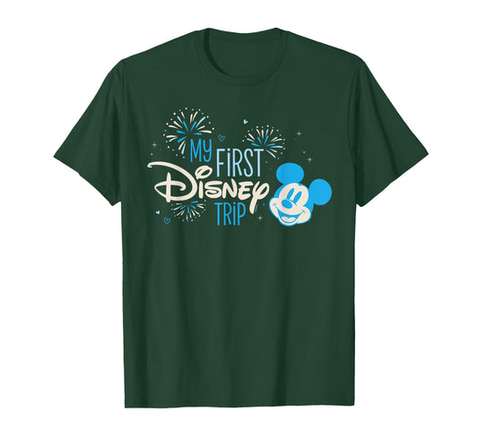 Disney My First Disney Trip Mickey Mouse Family Vacation T-Shirt