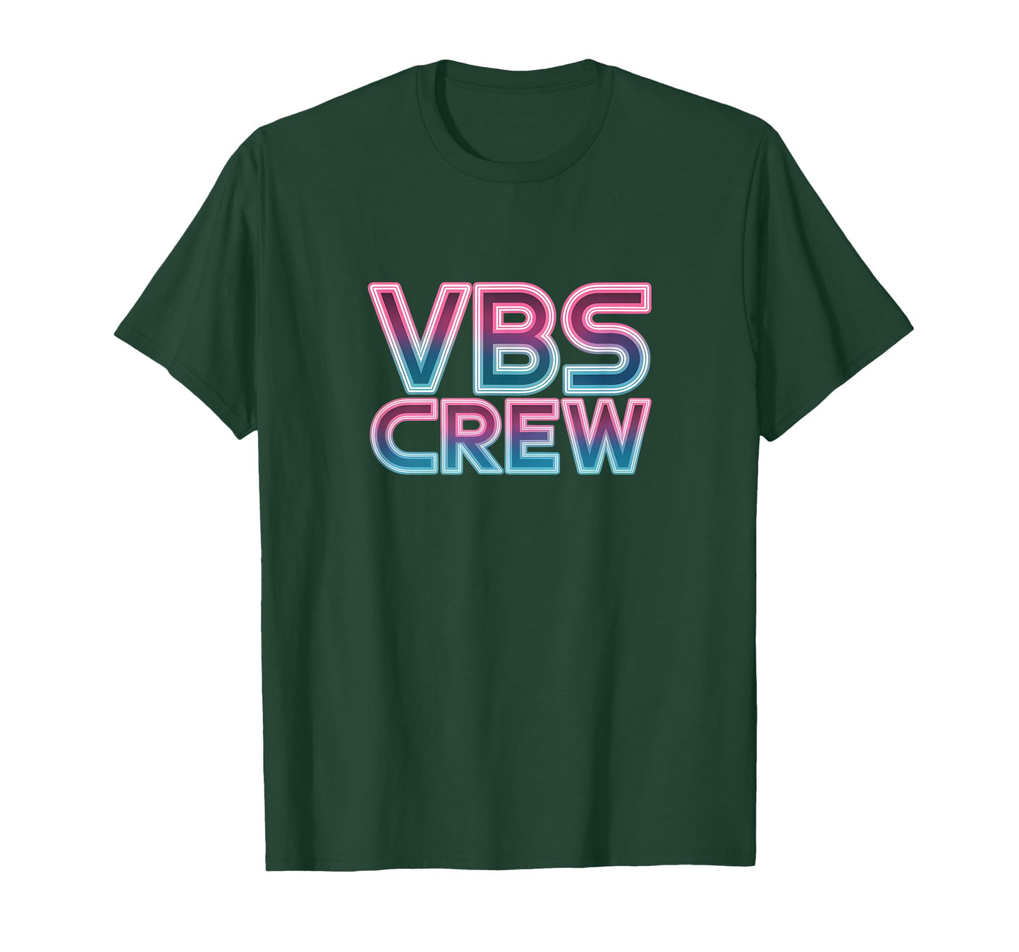 I Love VBS 2026 Vacation Bible School Lighted Sign T-Shirt