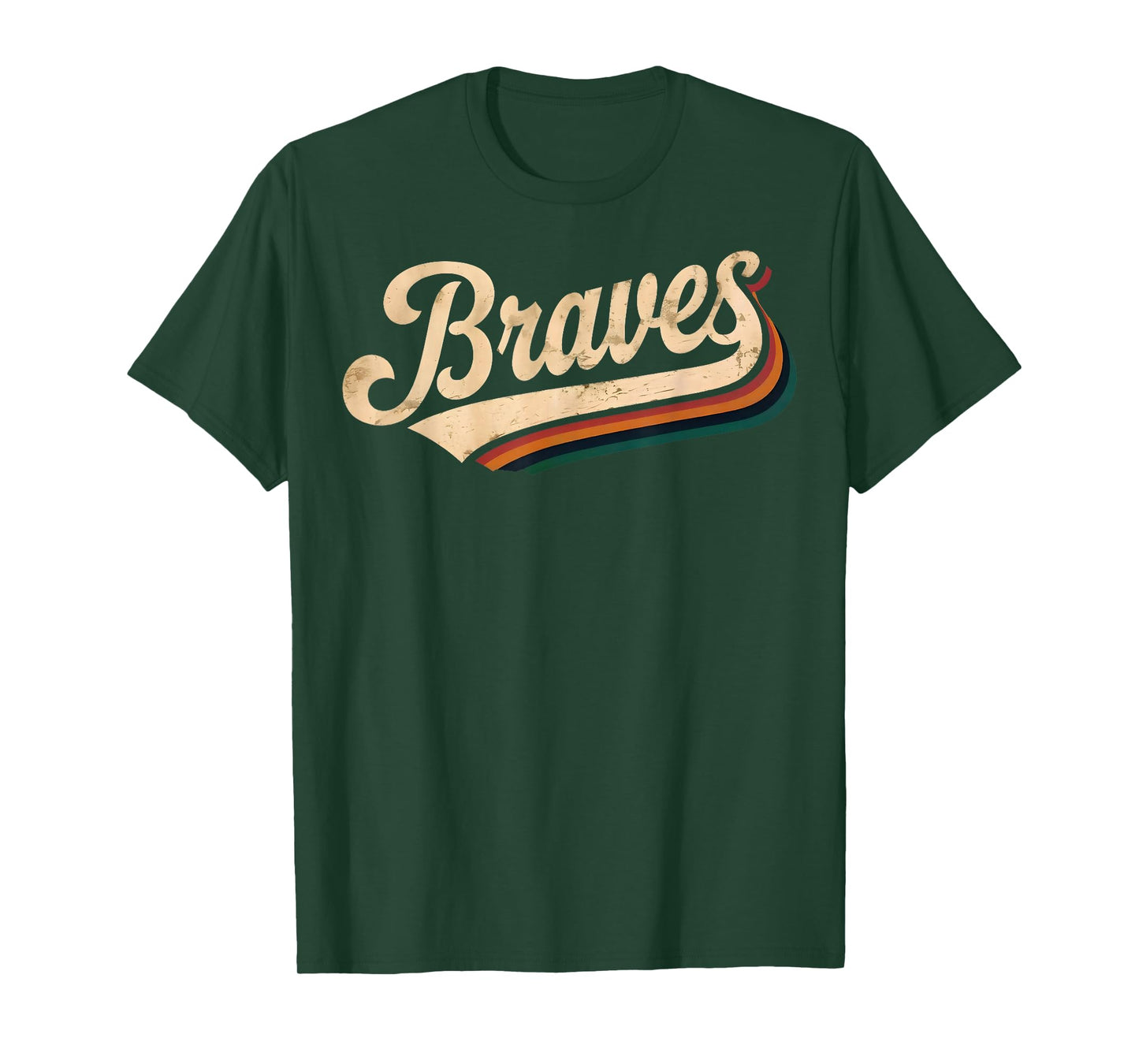 Vintage Braves Retro Gifts Men Women Kids Girl Boy T-Shirt