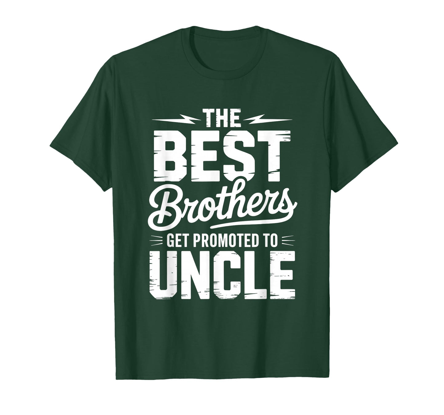 Best Brothers Get Promoted to Uncle 2026 Baby Announcement T-Shirt