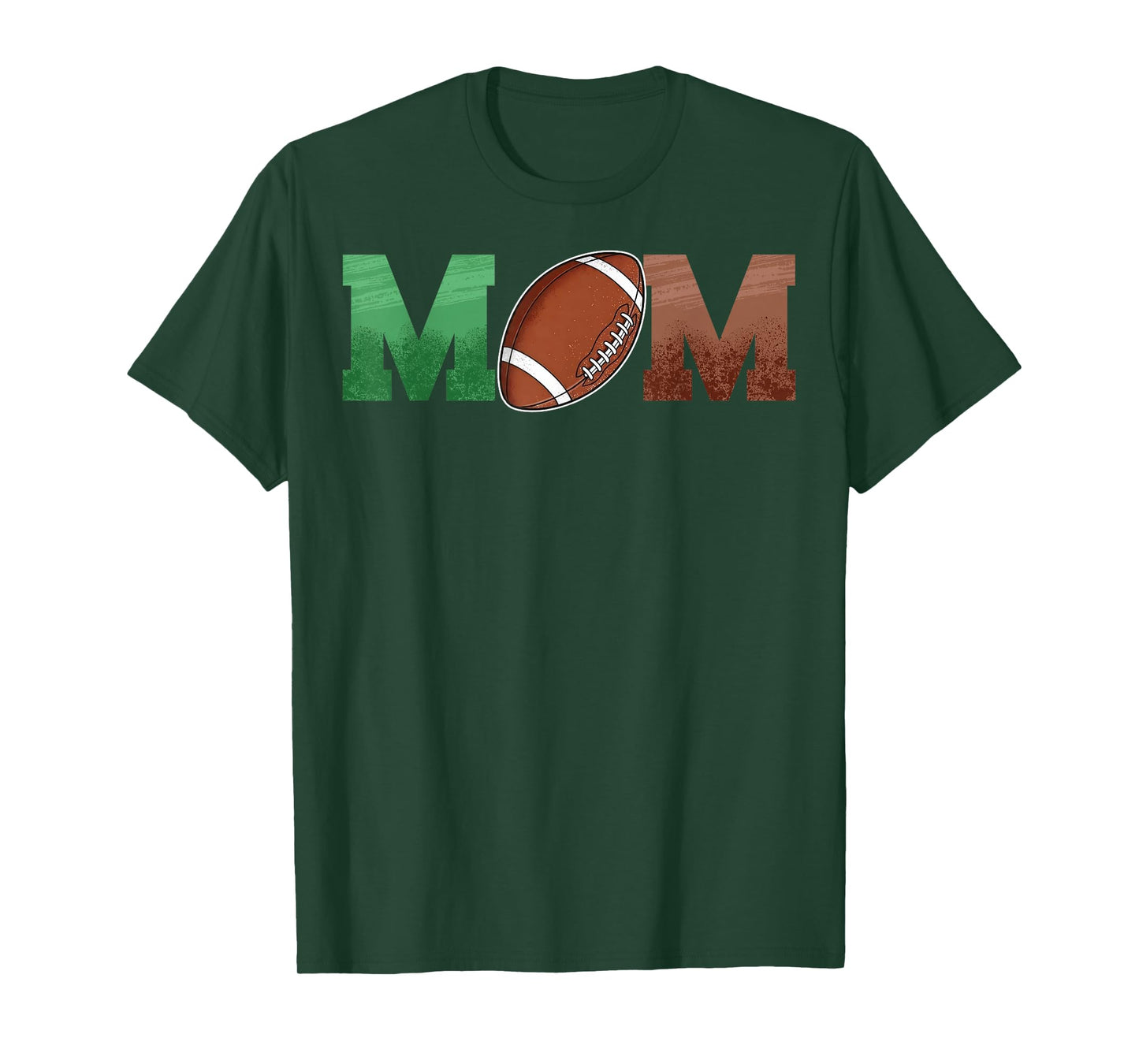 Mom of The 1 Year Old Football Birthday Boy Family Matching T-Shirt