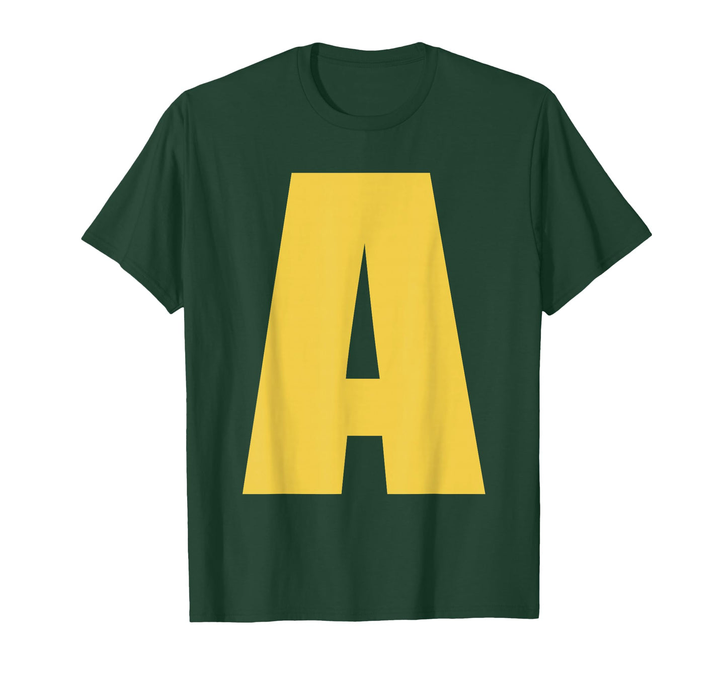 Letter A Funny Group Matching Halloween Costume T-Shirt