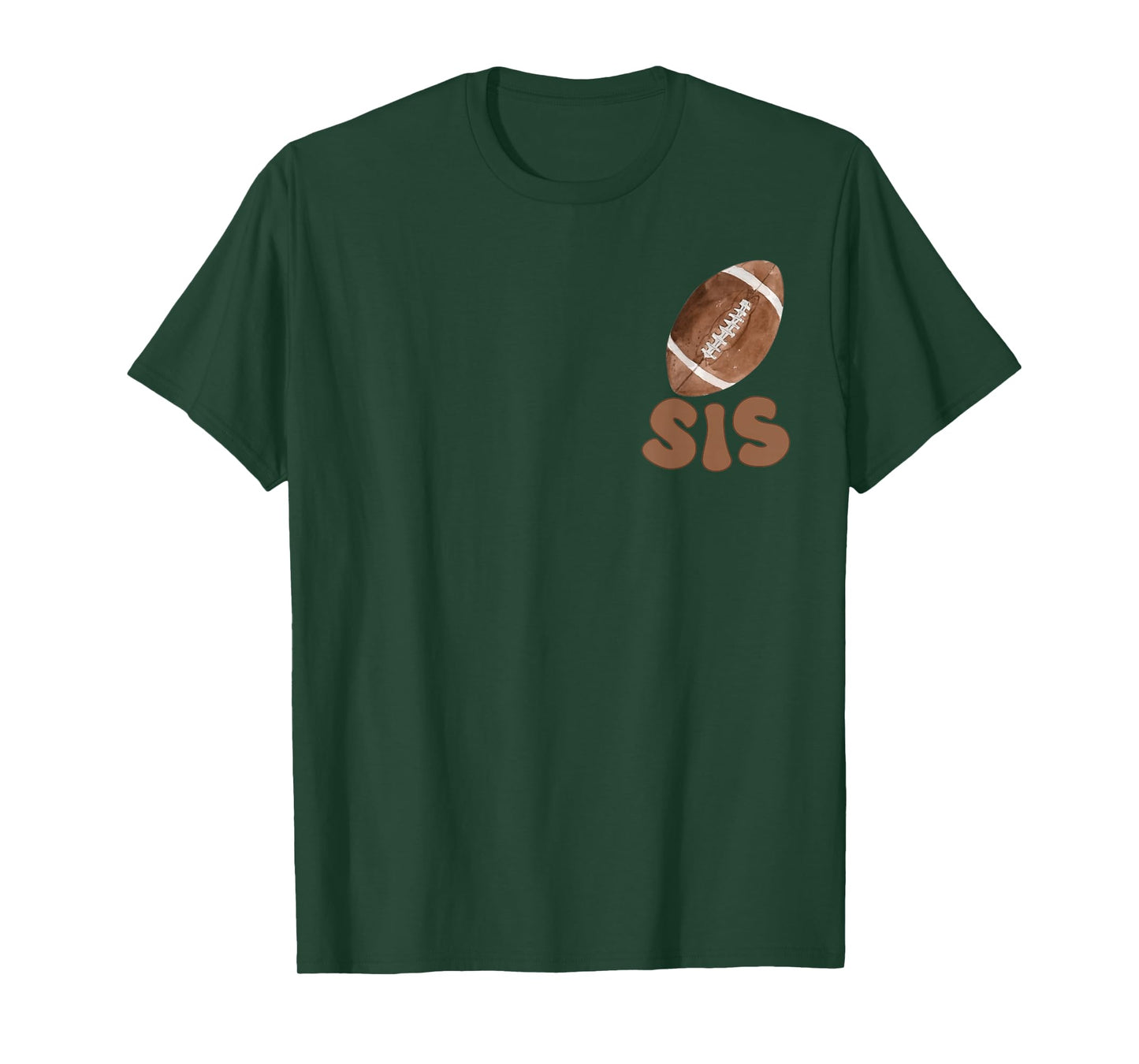 Sister of The 1 Year Old Football First Birthday Boy Family T-Shirt