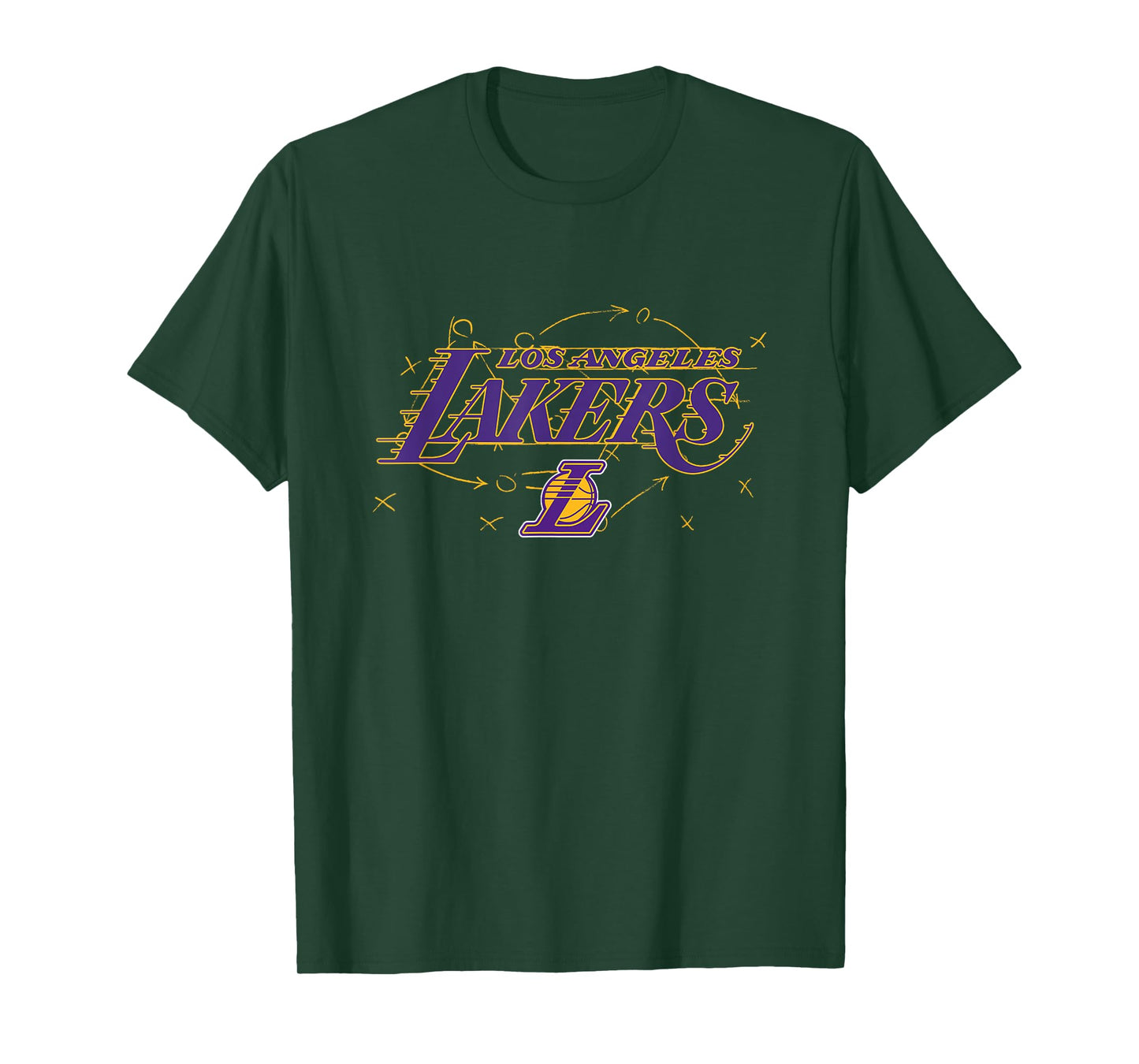 NBA Los Angeles Lakers Playbook Logo T-Shirt