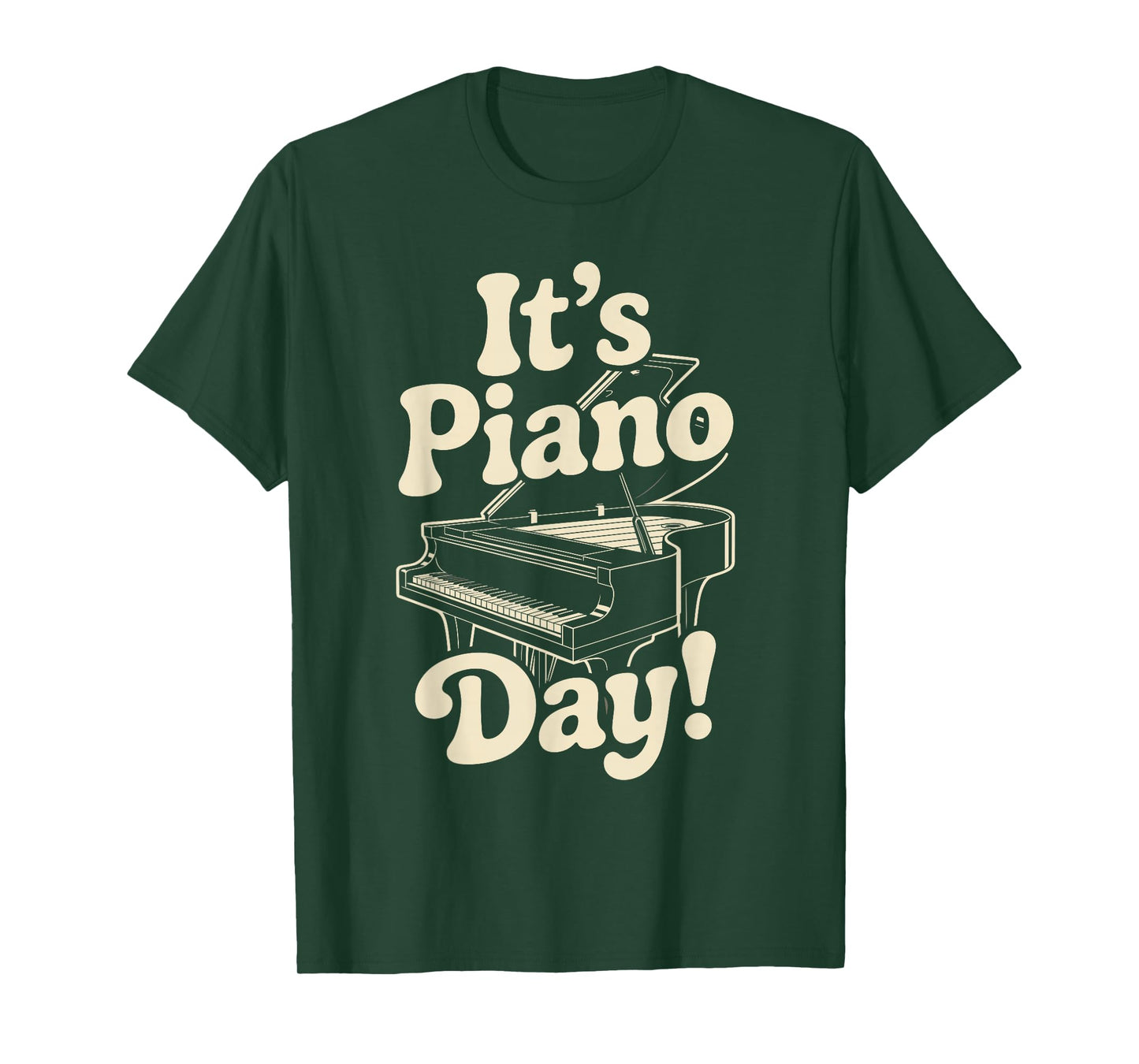 Piano Day Music Teacher Instrument Classical Jazz Pianist T-Shirt
