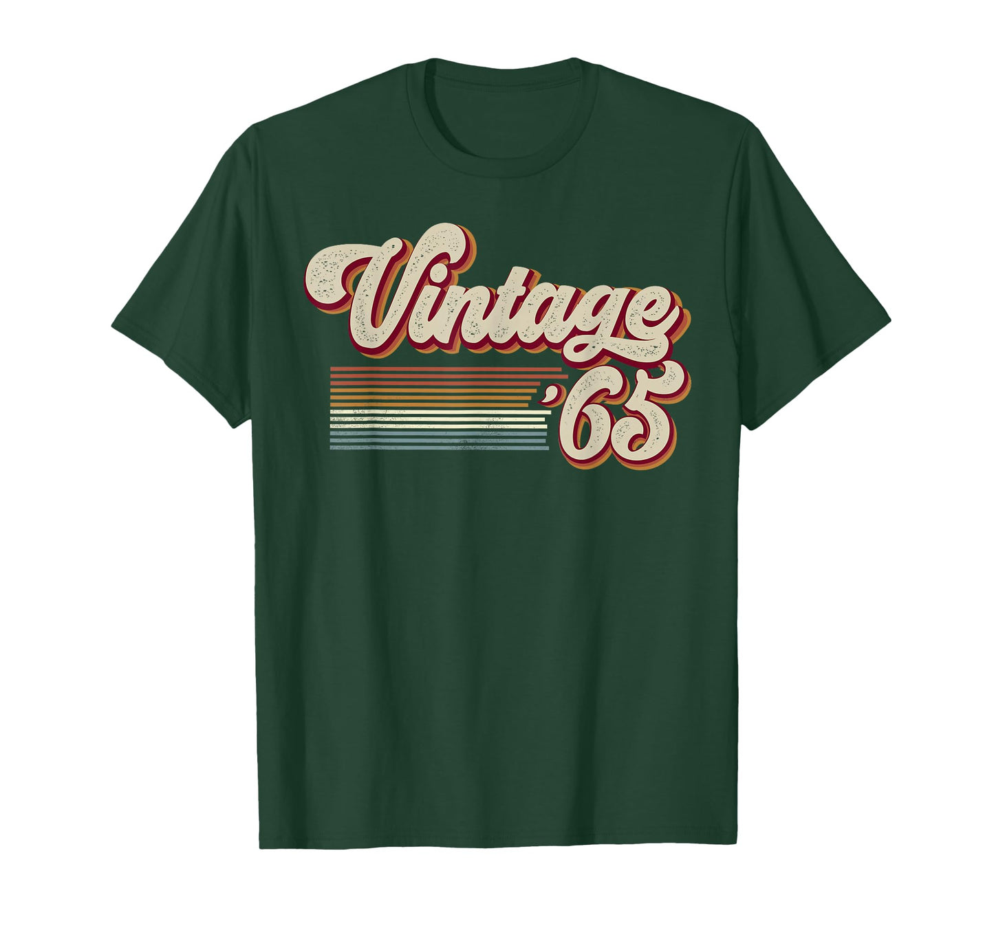 Vintage 1965 Retro Sunset Classic 60-Year-Old 60th Birthday T-Shirt
