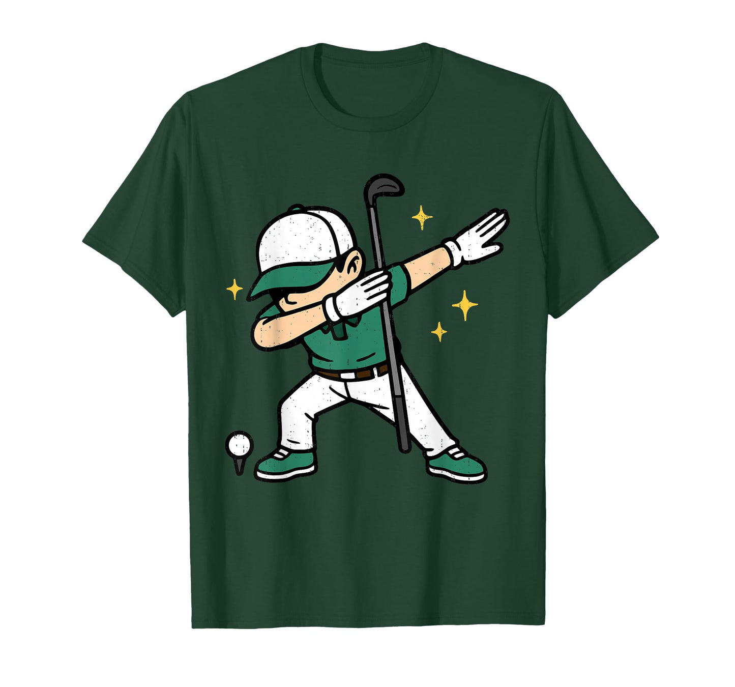 Dabbing Golf Player Golfer Golfing Sports Athlete Dab Dance T-Shirt