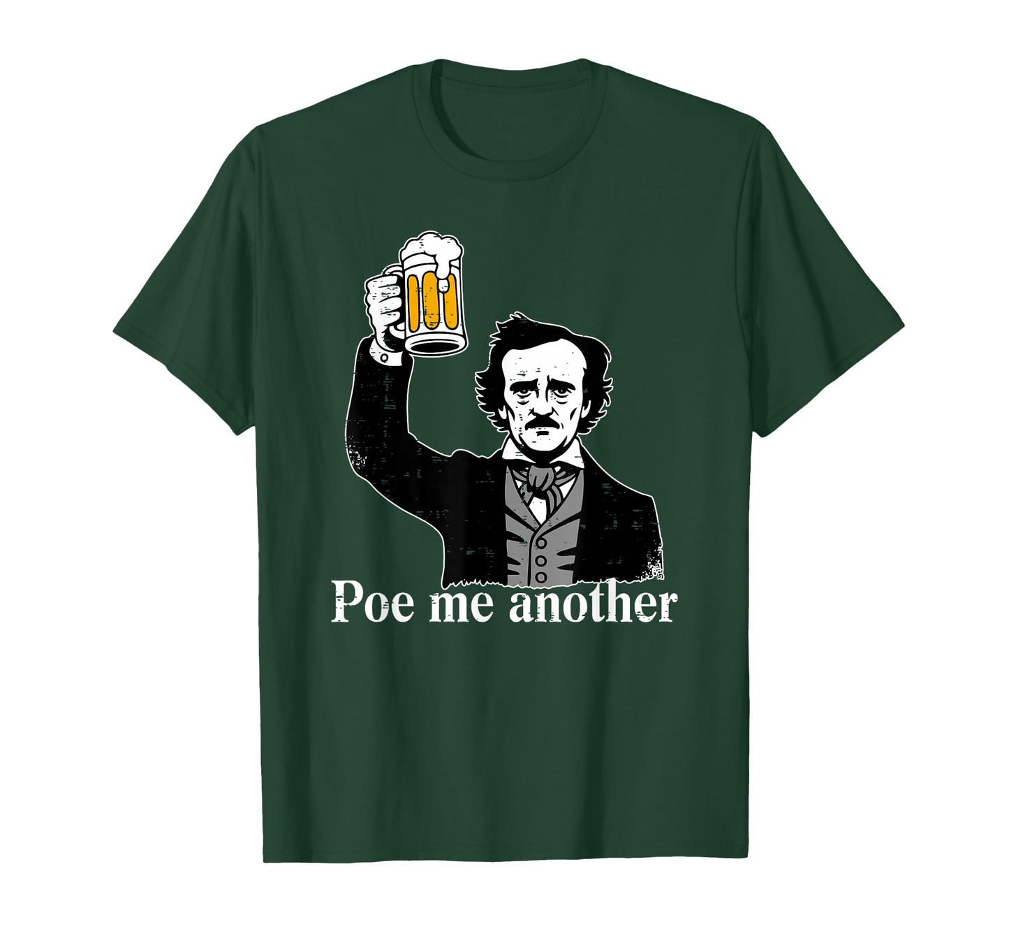 Edgar Allan Poe Me Another Raven Nevermore Gothic Gift T-Shirt
