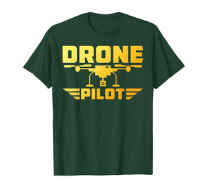 Best Drone Pilot Art for Men Women Drone Enthusiast RC Drone T-Shirt