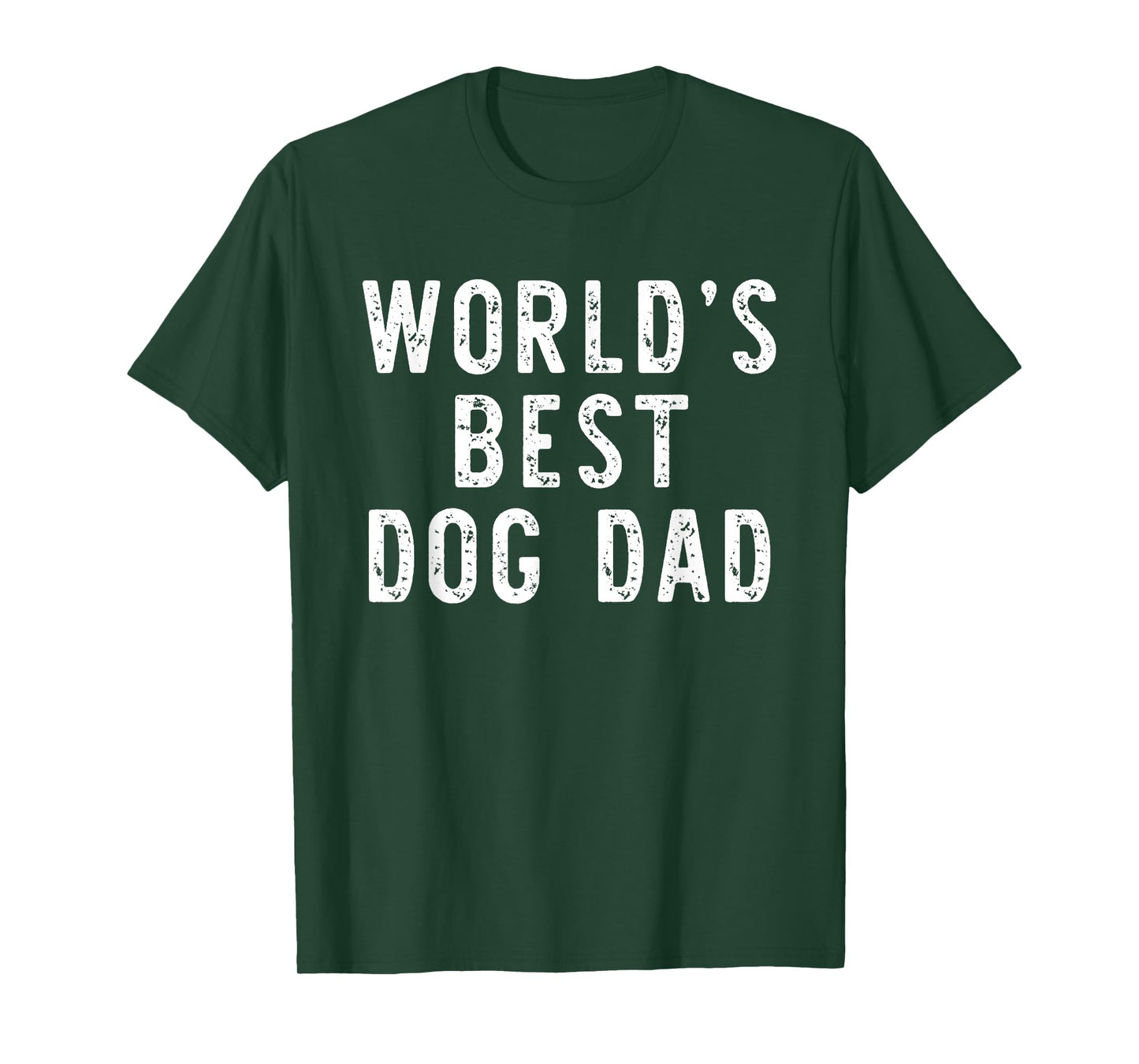 World's Best Dog Dad Funny Family T-Shirt
