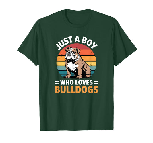 Boys Bulldog T-Shirt