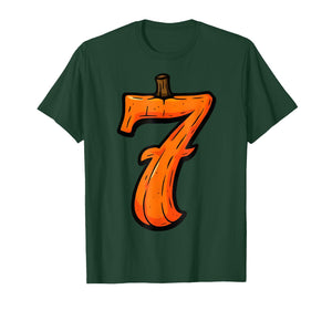 Funny 67 Six Seven Pumpkin Couple Matching Halloween Costume T-Shirt