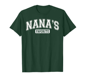 Nana's Favorite Family Baby Grandchild Quote Family Matching T-Shirt
