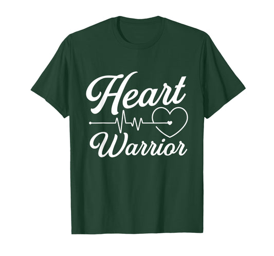 Heart Warrior - Heart Attack Survivor Heart Surgery Recovery T-Shirt