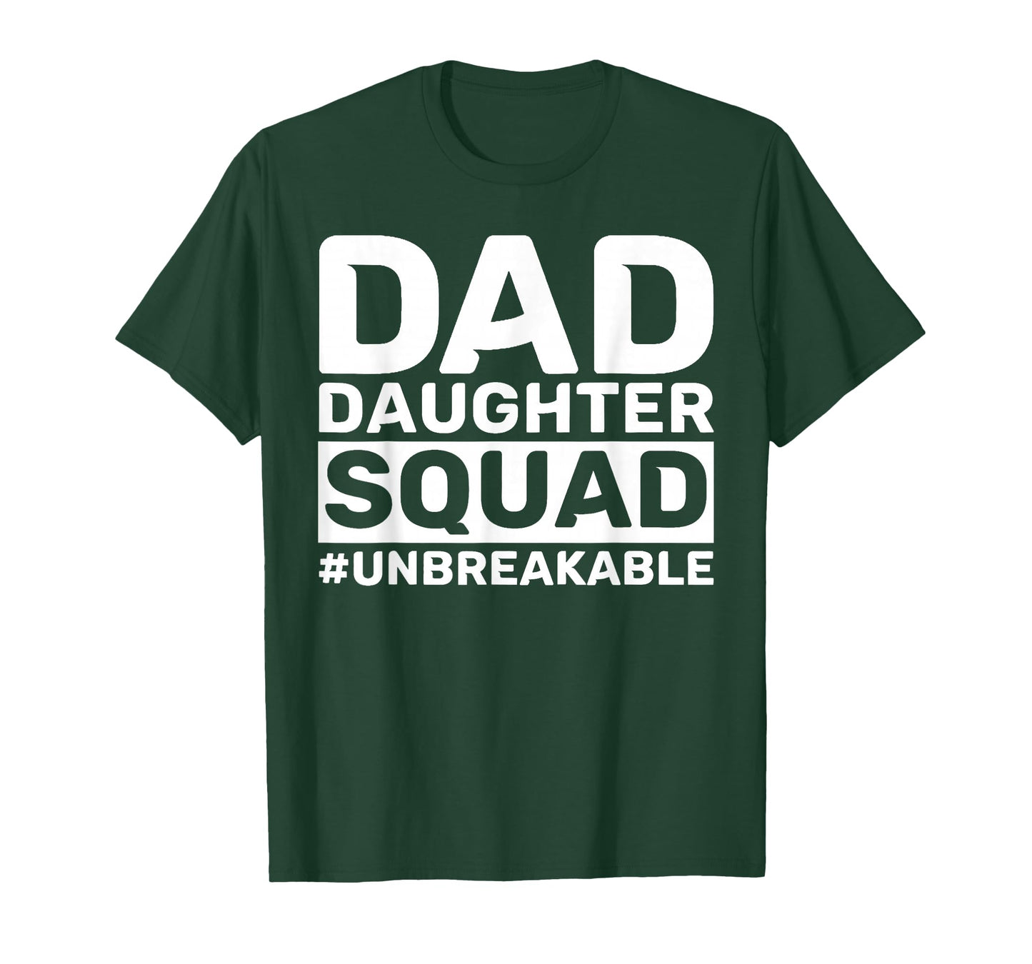 Daddy Daughter Squad Fathers Day Matching Dad and Daughter T-Shirt
