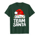 Team Santa Christmas Squad Family Matching Pajamas Boys Men T-Shirt