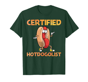 Cool Hotdog Outfit for Men Women Adult Hotdog Hot Dog Lover T-Shirt