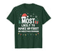 Most Likely to Wake Up First On Christmas Morning Funny Xmas T-Shirt