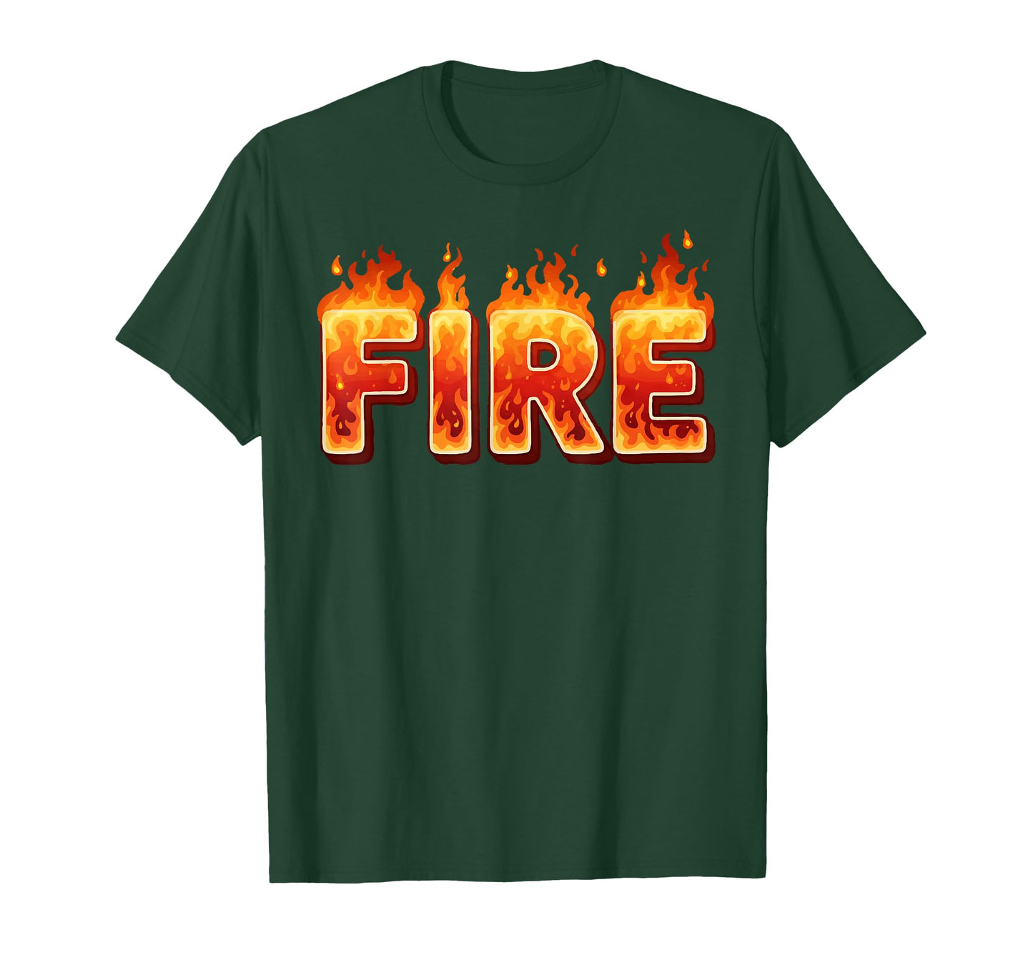 Fire and Ice Matching Funny 2025 Halloween Costume T-Shirt