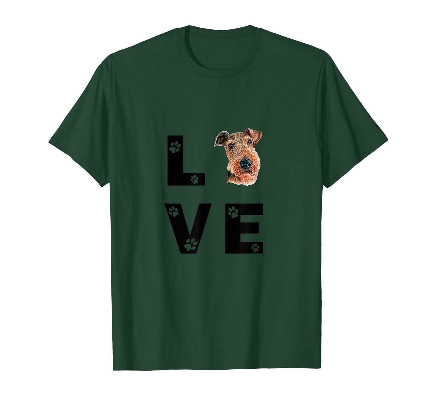 Cute Airedale Terrier Dog Puppy Love Gift T-Shirt